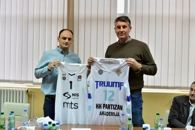 Niški KK "Trijumf" postaje akademija KK "Partizan"