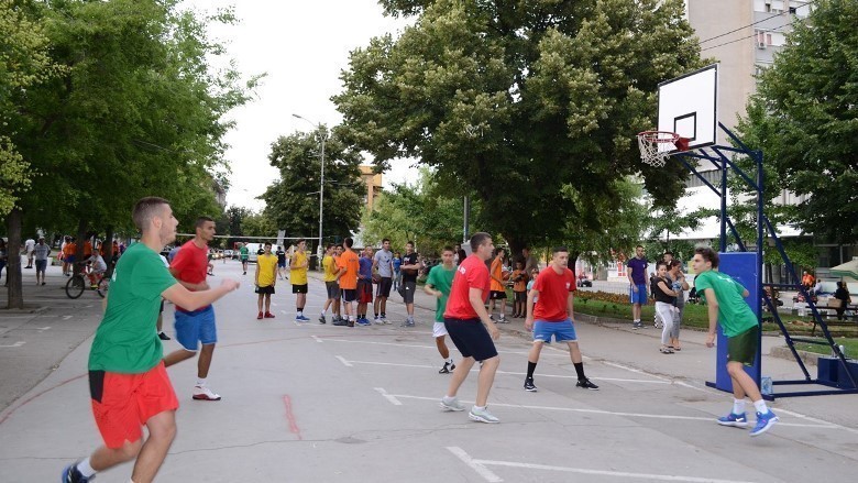 Спортски део прославе градске славе: Одбојка и баскет у центру града