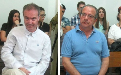 Zoran Ćirić i Zoran Perišić u sudnici