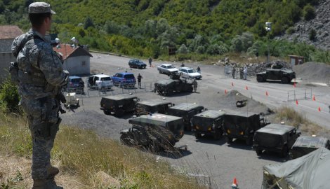 Пуцано на српске барикаде , нико није повређен