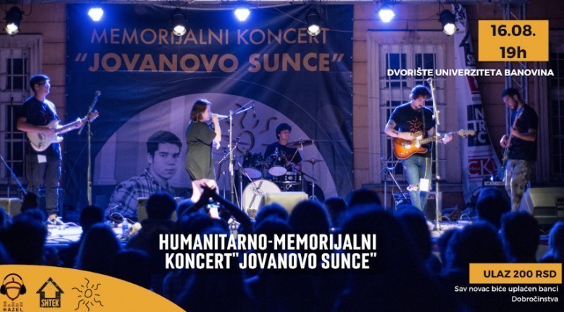 Humanitarno-memorijalni koncert „Jovanovo sunce“