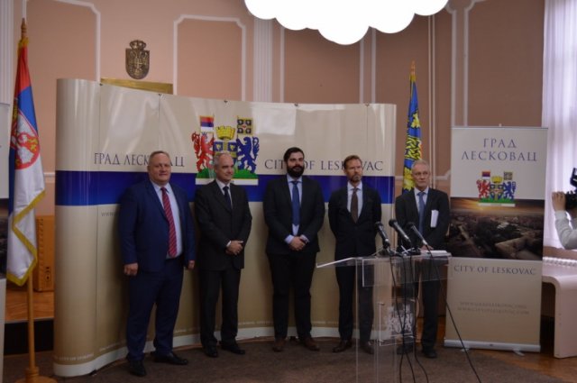Амбасадор Шведске Јан Лундин први пут посетио Лесковац