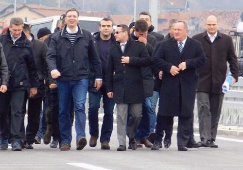 Vučić u Vladičinom Hanu, foto Han Info