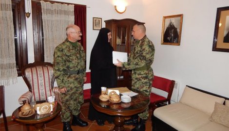 Vojska Srbije pomaže obnovu ženskog manastira Sveti Prohor Pčinjski
