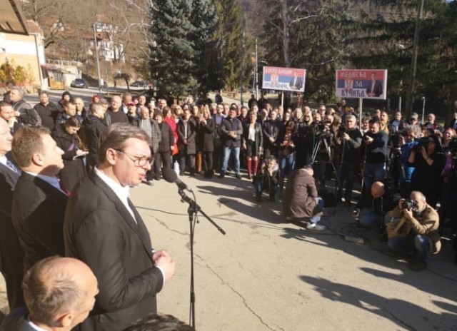 Vučić u Jablaničkom okrugu: Medveđa i Sijarinska banja su Srbija