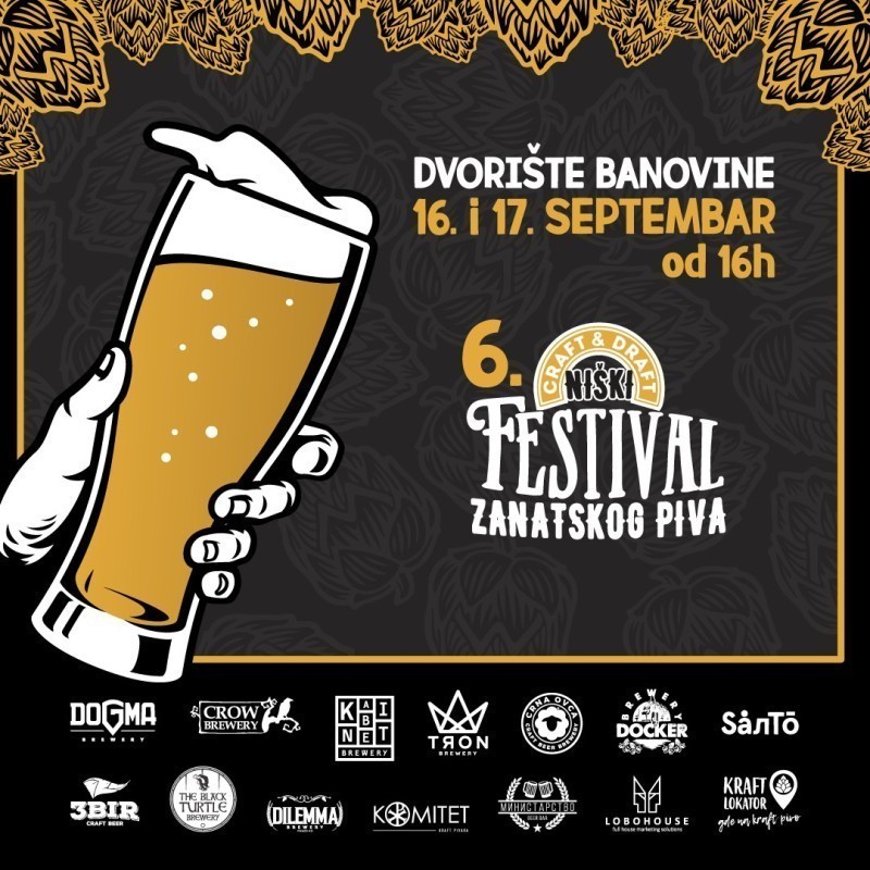 6. Festival zanatskog piva u Nišu - na probi oko 60 vrsta piva